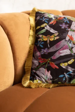 Kissen Tropical Garden Fringe 45x45cm