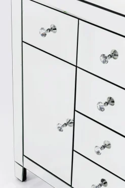 Kommode Luxury 2-türig 6 Schübe