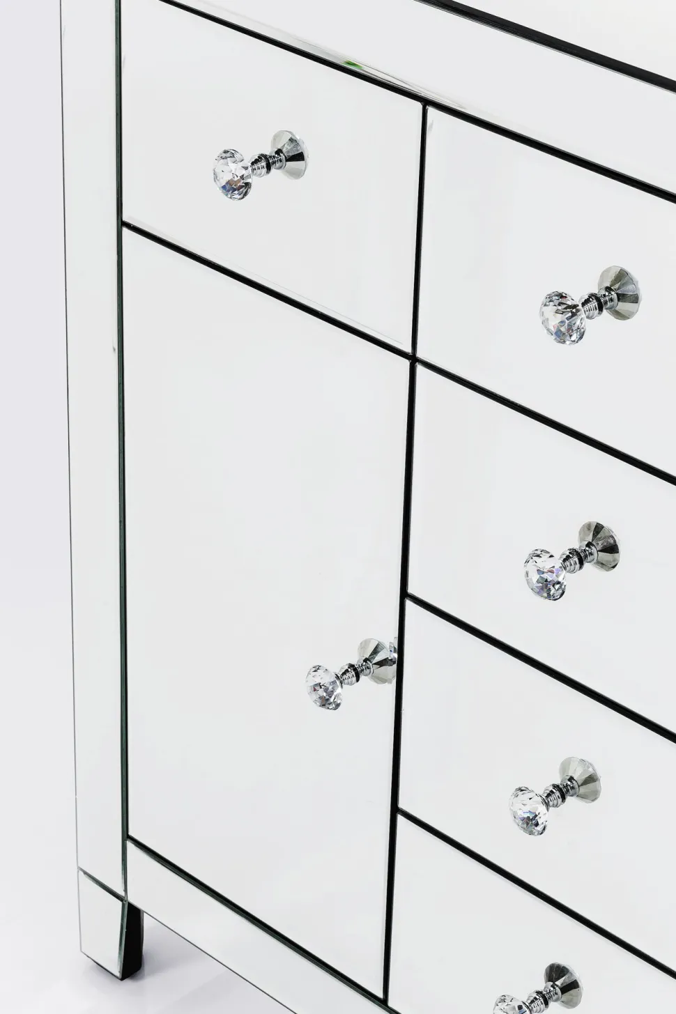 Kommode Luxury 2-türig 6 Schübe