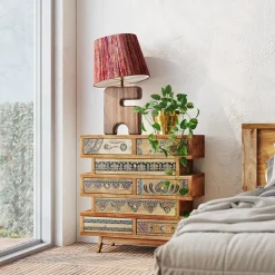 Kommode Menorca Butterfly 65x65cm