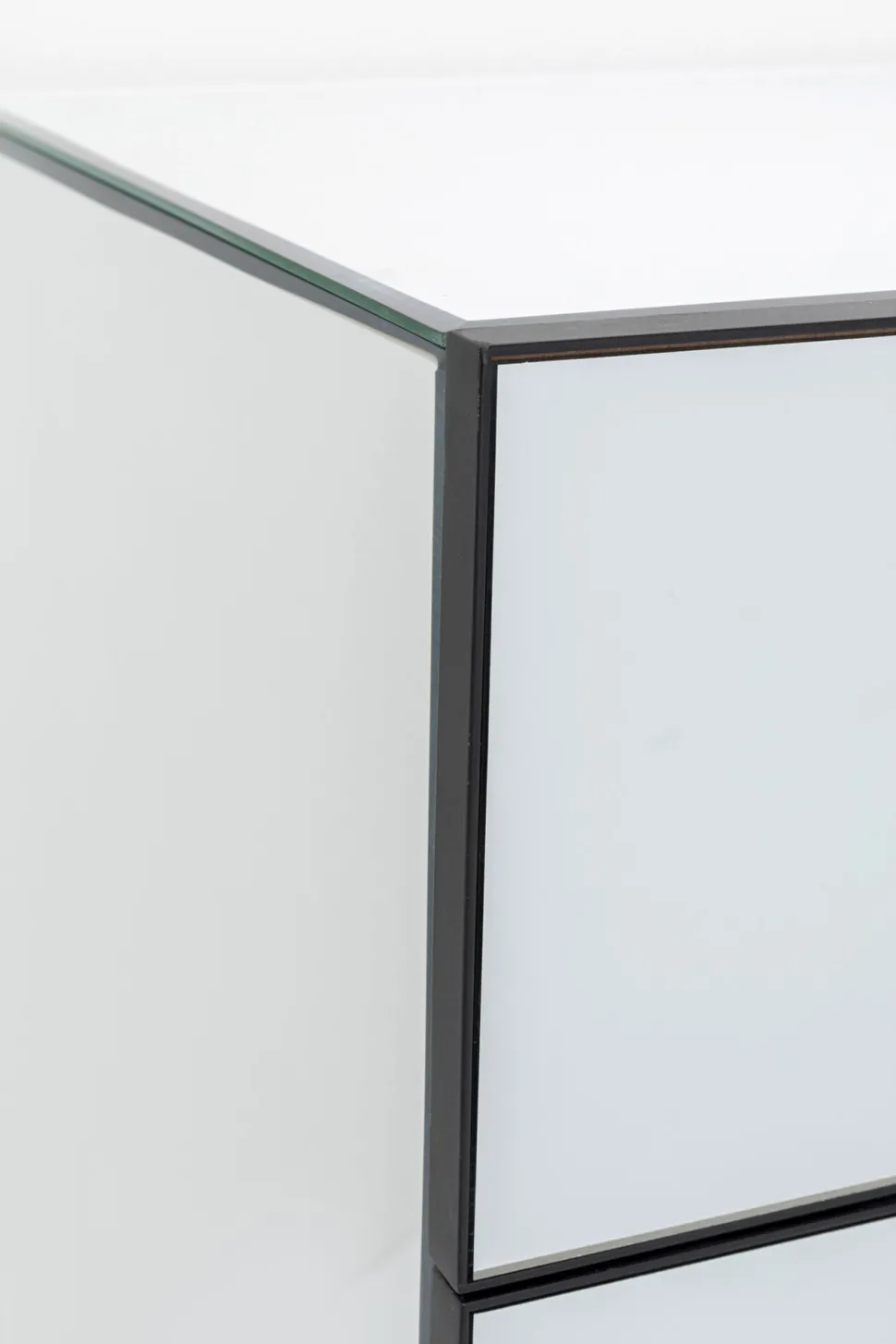 Kommode Soran 5 Schübe Schwarz 65x114cm