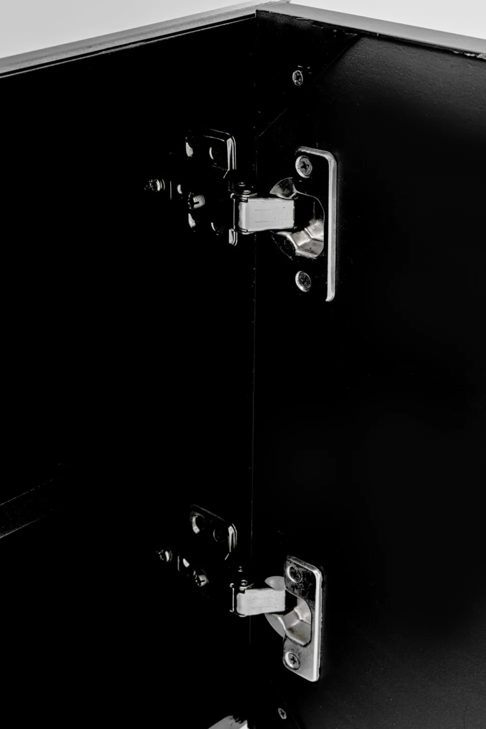 Kommode Soran 5 Schübe Schwarz 65x114cm