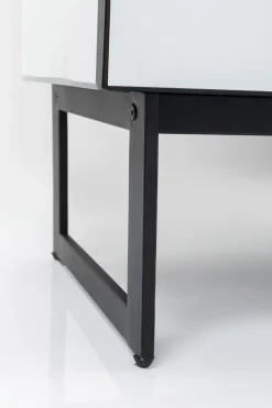 Kommode Soran 5 Schübe Schwarz 65x114cm