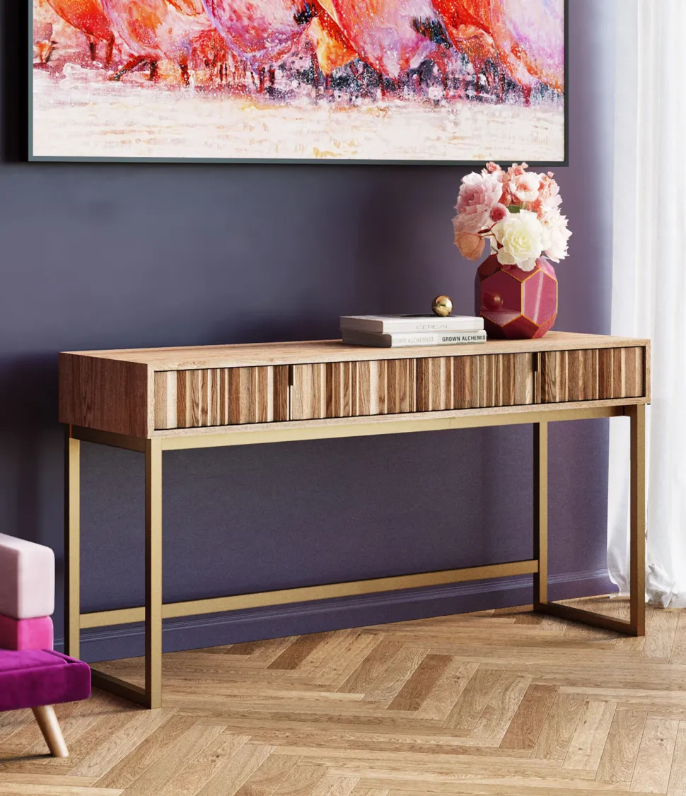 Konsole Concertina Natur 136x40cm