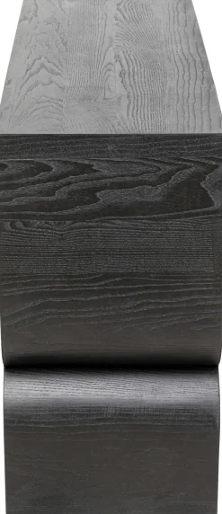 Konsole Curve Schwarz 120x76cm