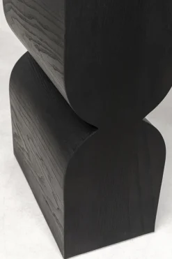 Konsole Curve Schwarz 120x76cm