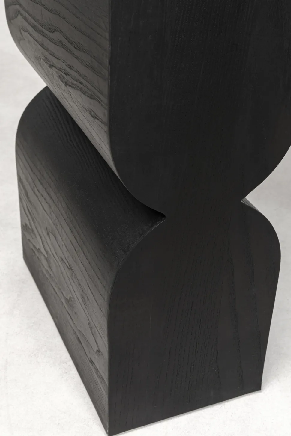 Konsole Curve Schwarz 120x76cm