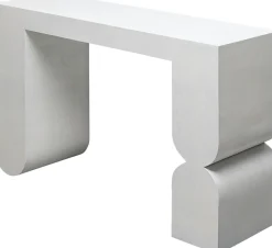 Konsole Curve Weiß 120x76cm