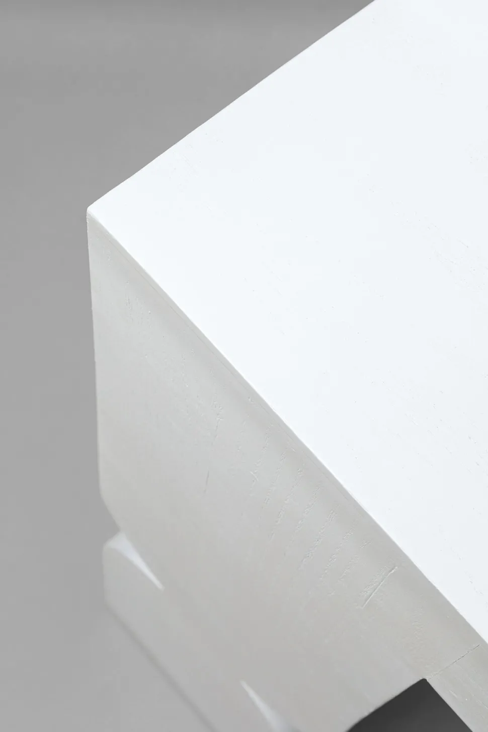 Konsole Curve Weiß 120x76cm