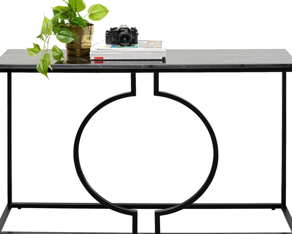 Konsole Miami Loft Schwarz 120x75cm