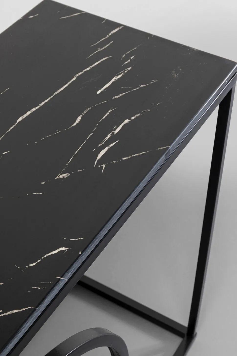 Konsole Miami Loft Schwarz 120x75cm