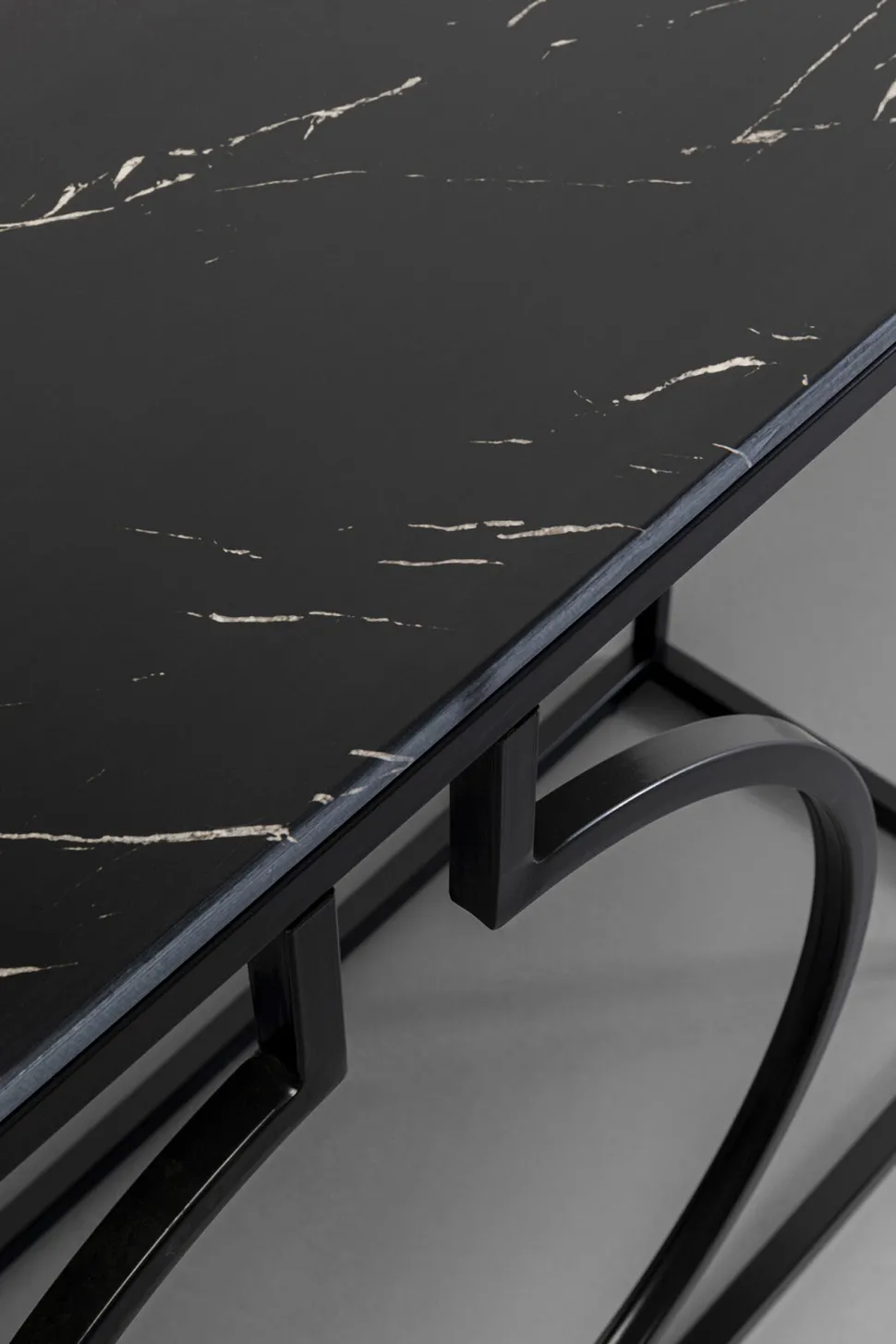 Konsole Miami Loft Schwarz 120x75cm