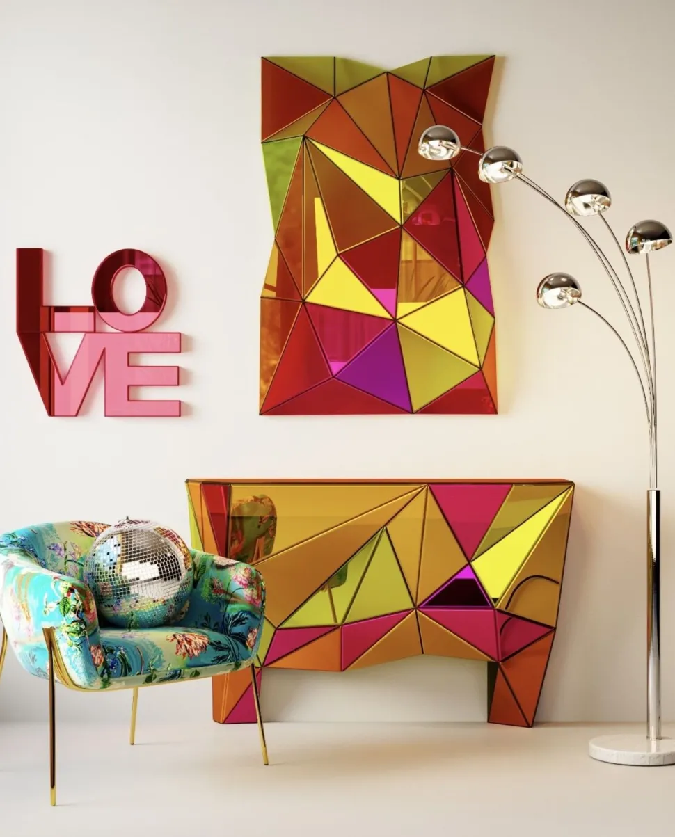 Konsole Prisma Colore 127cm