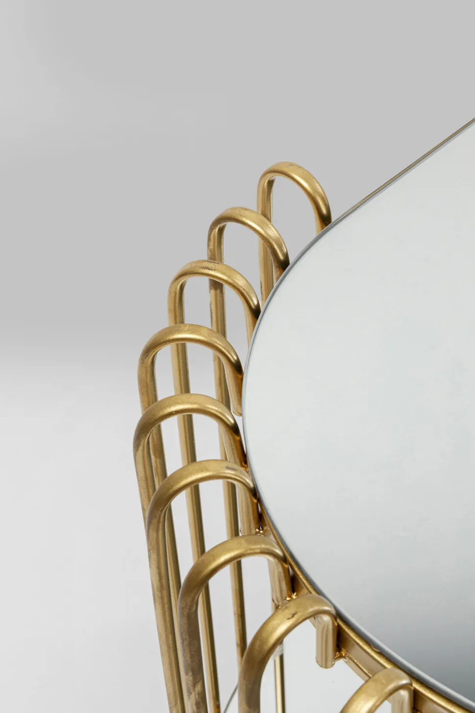 Konsole Wire Brass 81x78cm