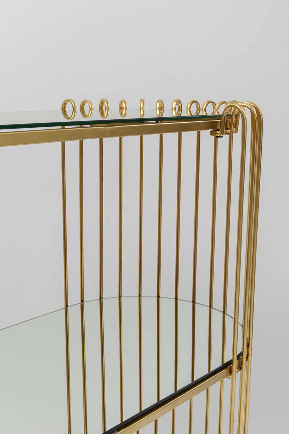 Konsole Wire Brass 81x78cm