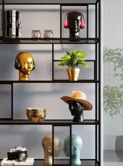 Kopfhörerständer Gold Metallic