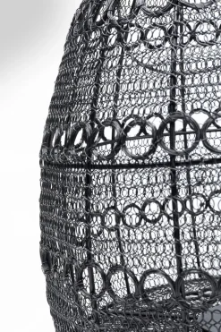 Laterne Hayat Cone Schwarz 37cm