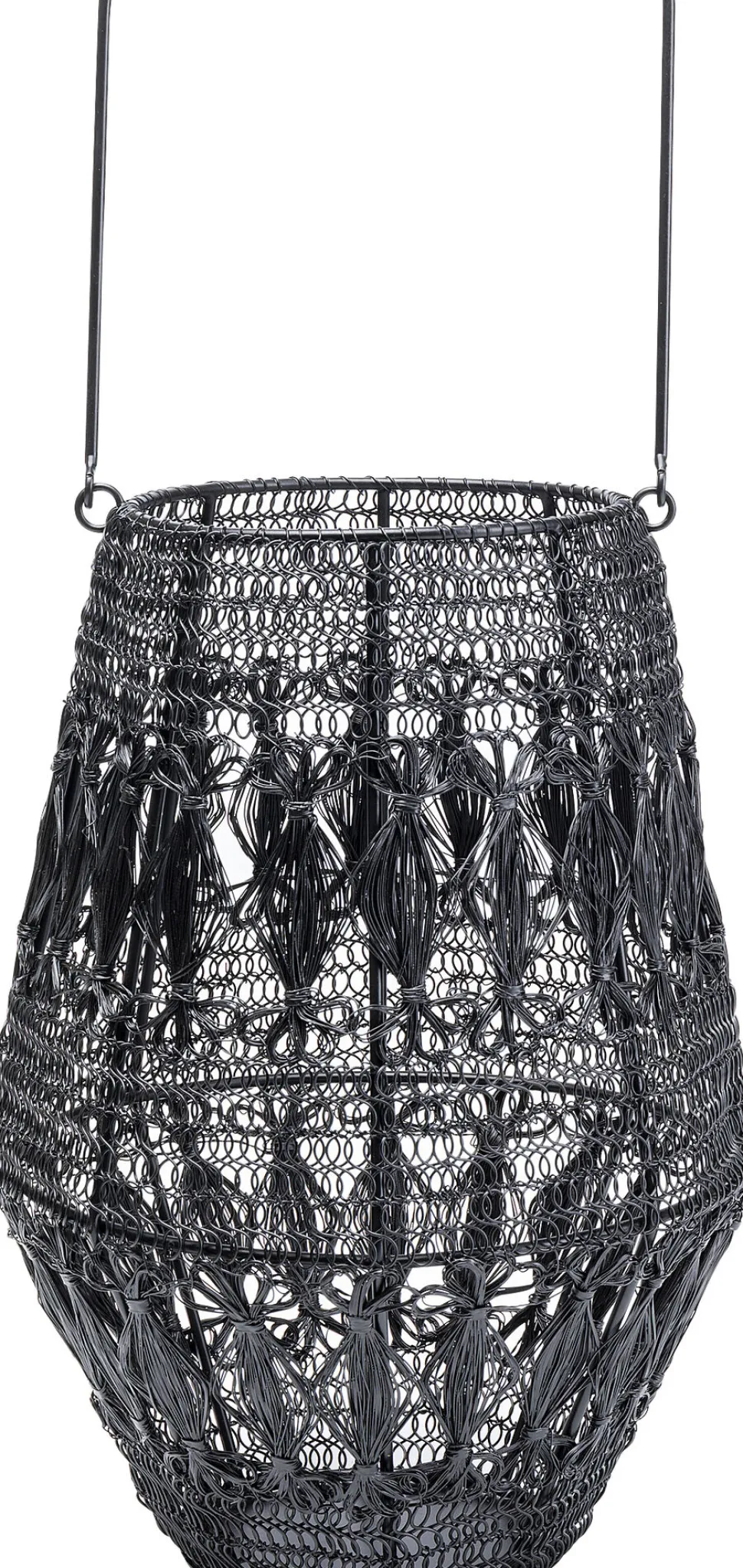 Laterne Hayat Schwarz 33cm