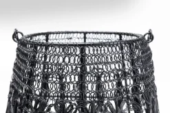 Laterne Hayat Schwarz 33cm