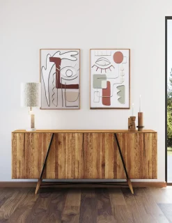 Leinwandbild Art Eye Rechts 60x90cm