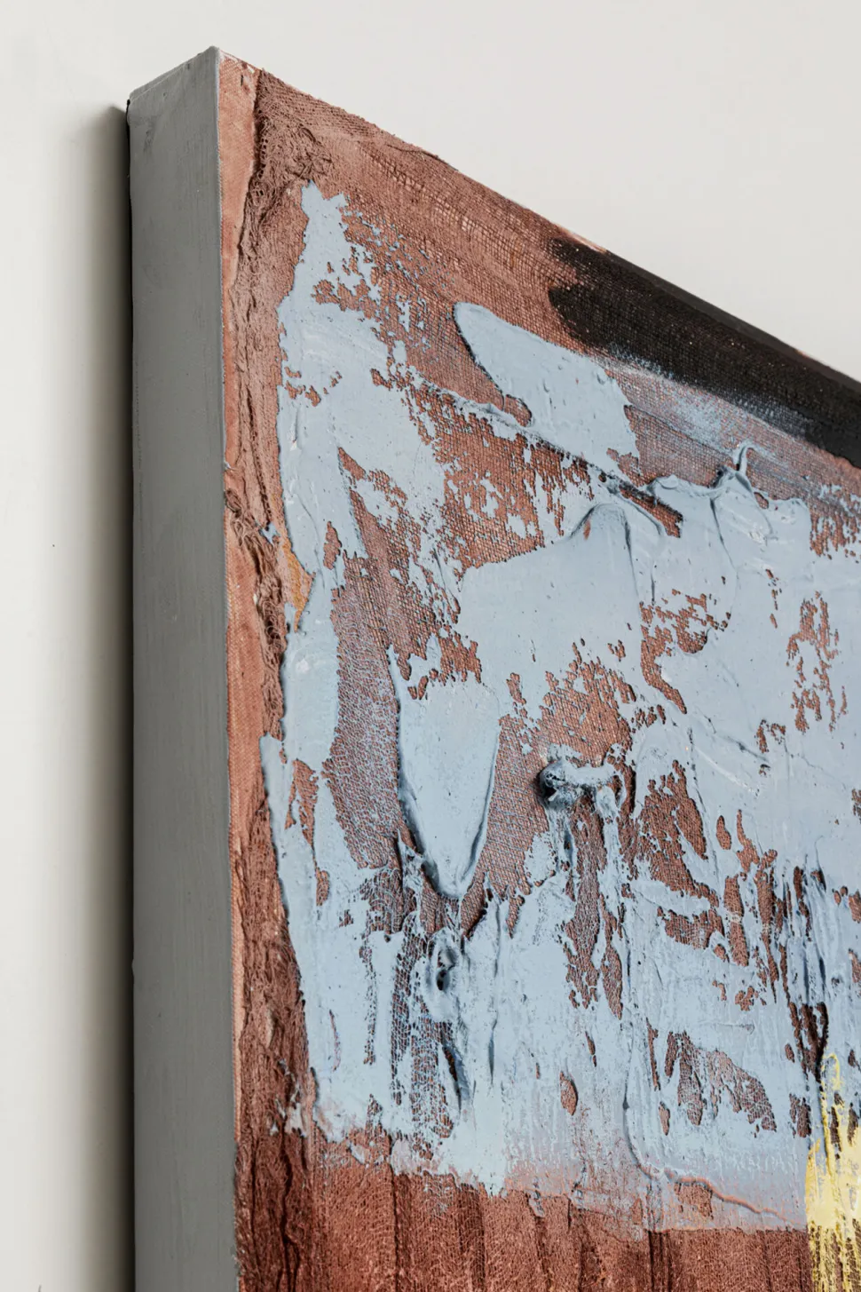 Leinwandbild Art Splash Orange 90x120cm