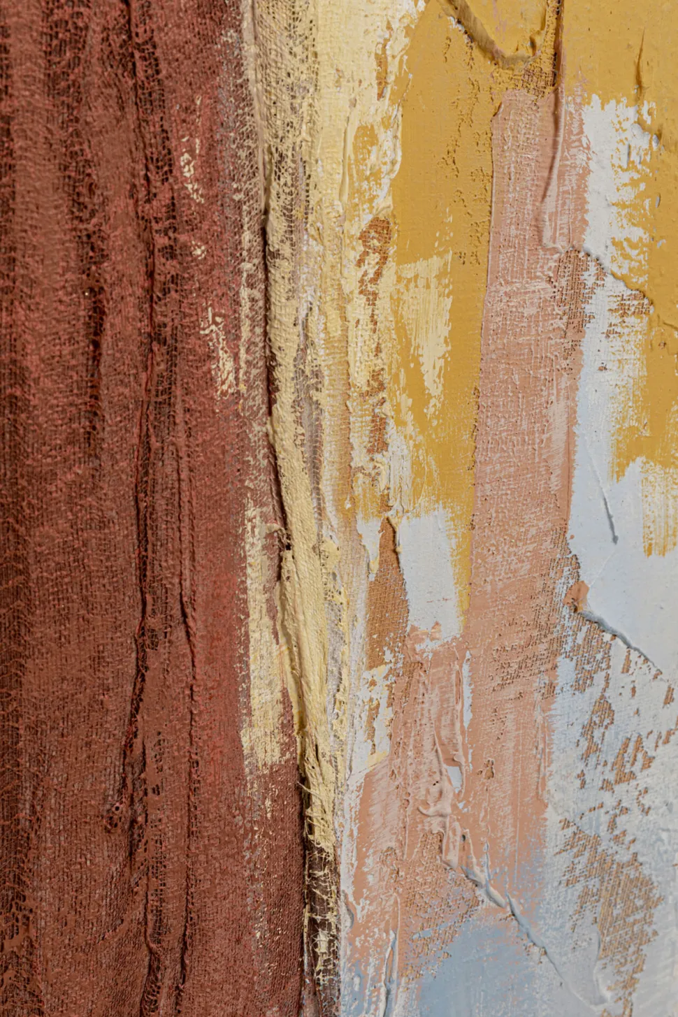 Leinwandbild Art Splash Orange 90x120cm