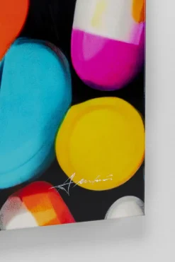 Leinwandbild Pastilla Stripes 70x140cm