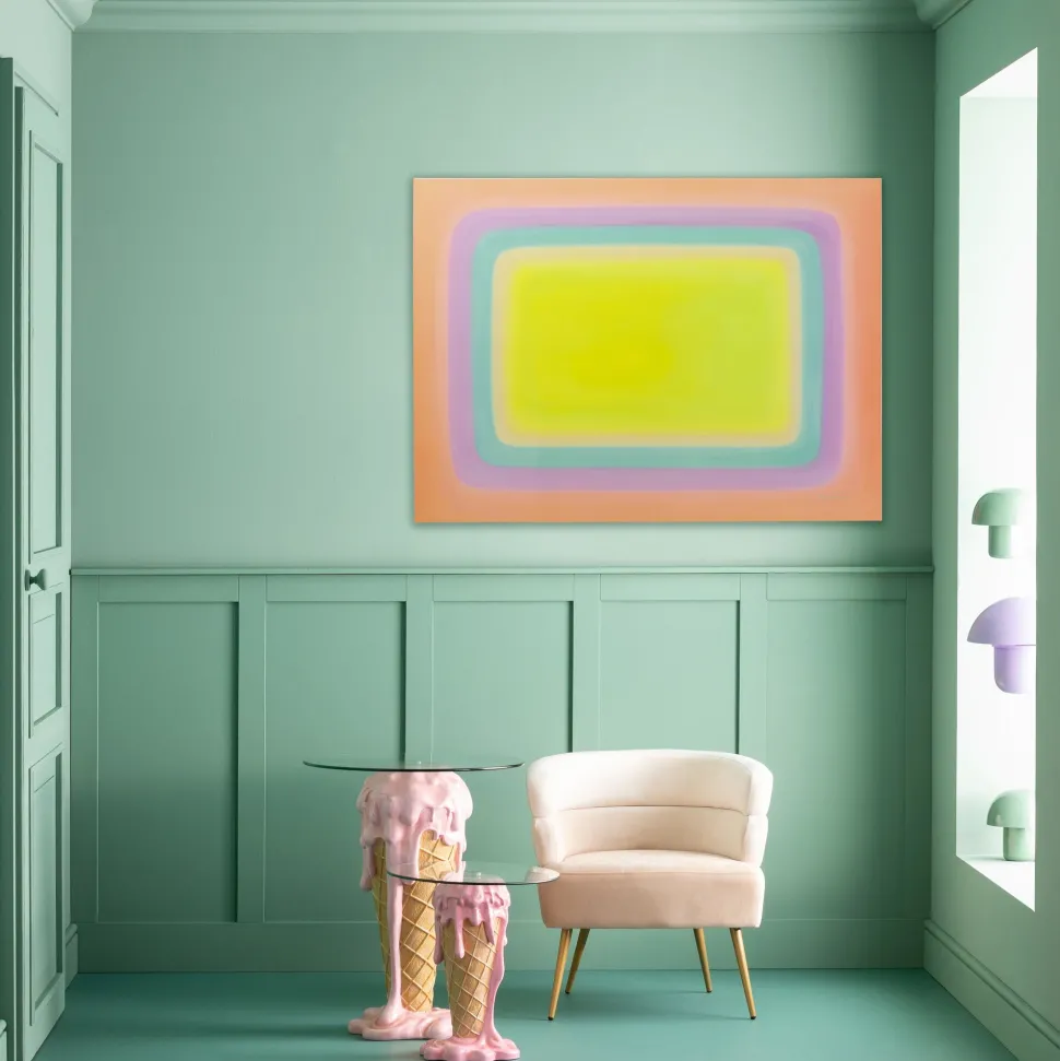 Leinwandbild Tendency Blush 120x160cm