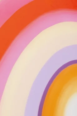 Leinwandbild Tendency Circle Pink 120x120cm