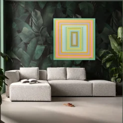 Leinwandbild Tendency Focus 140x140cm