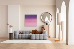 Leinwandbild Tendency Lilac 120x120cm