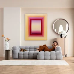 Leinwandbild Tendency Lila 140x170cm