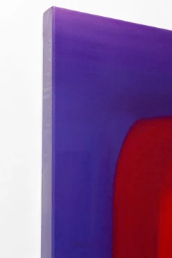 Leinwandbild Tendency Rot 120x160cm