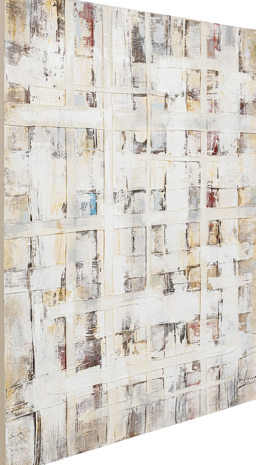 Leinwandbild Treccia 120x120cm