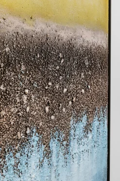 Leinwandbild Vista Blau 90x120cm