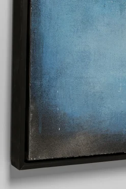 Leinwandbild Vista Blau 90x120cm