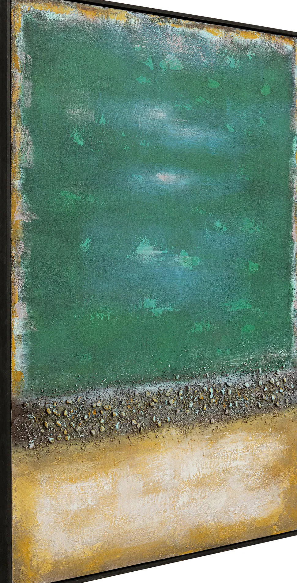 Leinwandbild Vista Grün 90x120cm