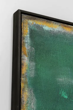 Leinwandbild Vista Grün 90x120cm