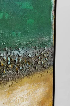 Leinwandbild Vista Grün 90x120cm