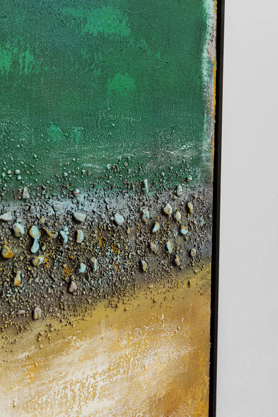 Leinwandbild Vista Grün 90x120cm