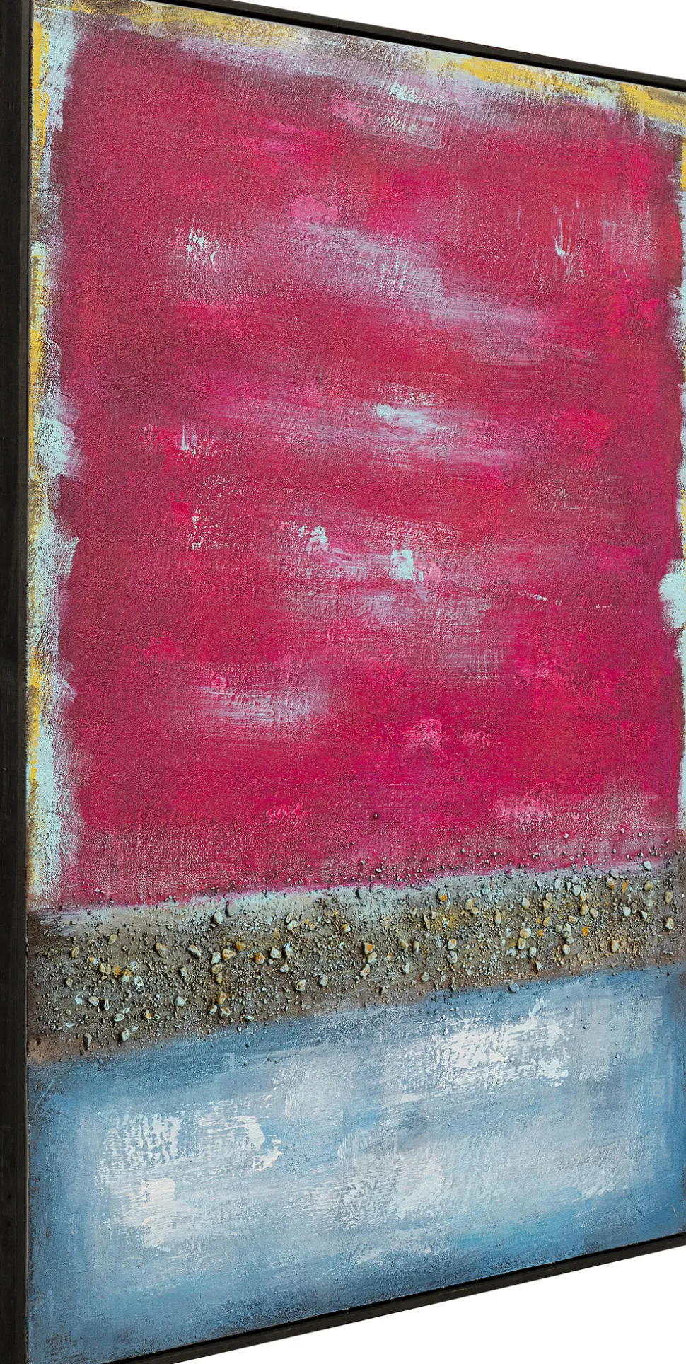 Leinwandbild Vista Rot 90x120cm