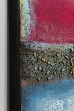 Leinwandbild Vista Rot 90x120cm