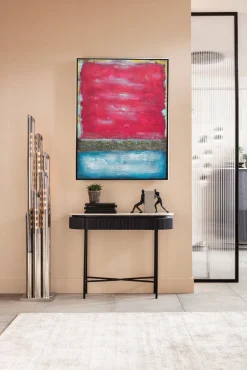 Leinwandbild Vista Rot 90x120cm