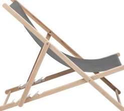 Liegestuhl Easy Summer Grau