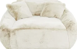 Loveseat Mika Creme 156cm (2-tlg.)