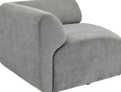 Lucca Ecke Elements Grau 86cm