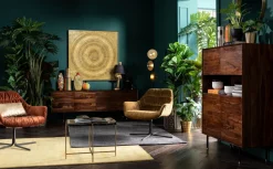 Objektbild Art Circle Gold 120x120cm