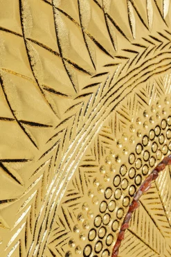 Objektbild Art Geometric Circle Gold 120x120cm