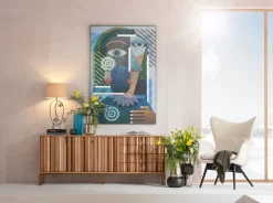 Objektbild Geometric Woman 100x150cm