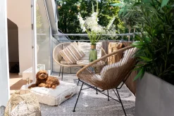 Outdoor Teppich Medaillon 160x230cm